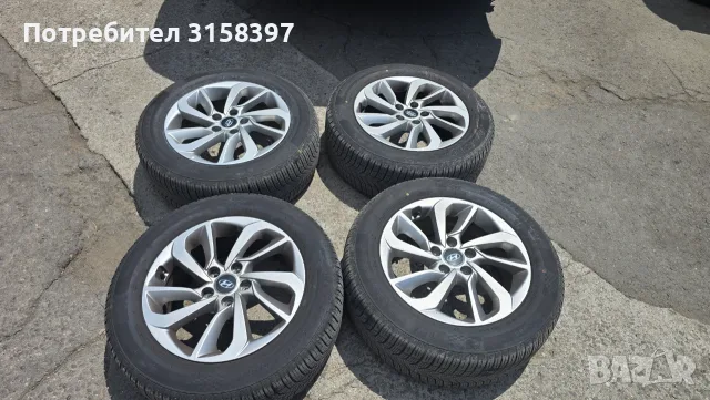 Оригинални 17" джанти с гуми , снимка 5 - Гуми и джанти - 56106136