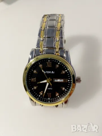 Нов кварцов мъжки часовник, снимка 1