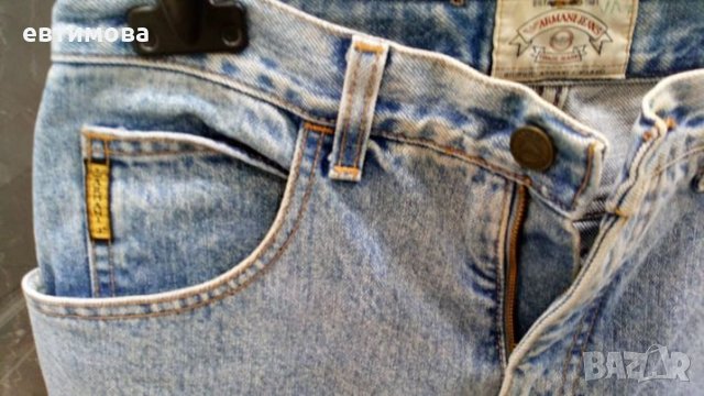 Jeans Armani, denim, 30, оригинален, светлосин