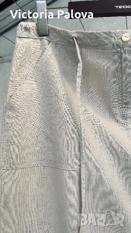 Лятна пола тънък лен Германия, снимка 6 - Поли - 50959255