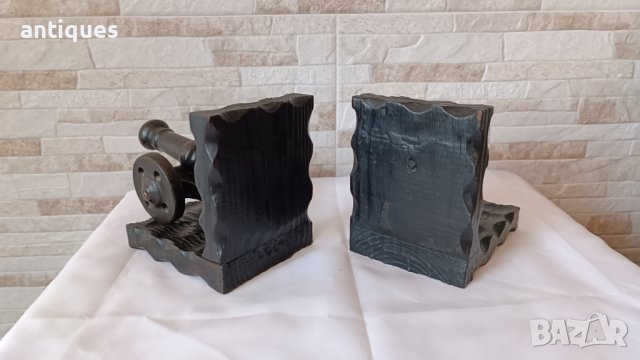 Стари дървени стойки за книги - военна тематика, снимка 10 - Антикварни и старинни предмети - 42637088