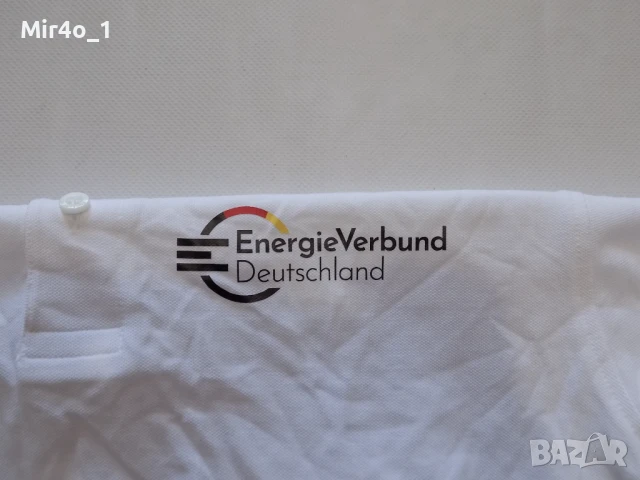 нова работна тениска engelbert strauss риза блуза горнище бяла мъжка оригинална M, снимка 3 - Тениски - 50463478