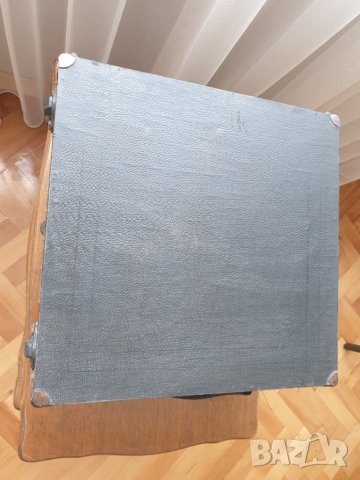 Стар английски грамофон с манивела, снимка 9 - Антикварни и старинни предмети - 41287431