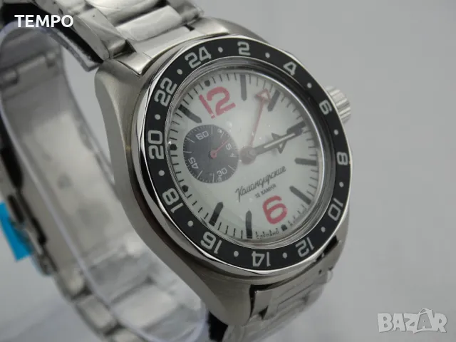 ВОСТОК КОМАНДИРСКИЕ АВТОМАТИЧЕН-GMT-FULL LUME  ref: 03099А, снимка 9 - Мъжки - 46851919