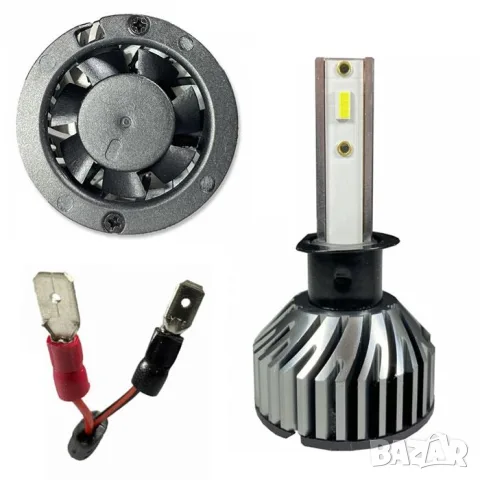 LED крушки Niken PRO H1 32W 6500K комплект 2 броя, снимка 3 - Аксесоари и консумативи - 55864746