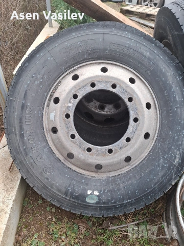 джанти за камион алуминиеви метални, снимка 2 - Гуми и джанти - 53643357