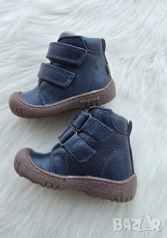 Нови детски боти Bisgaard №19  естествена кожа с агнешка вълна отвътре , снимка 5 - Бебешки боти и ботуши - 52833685