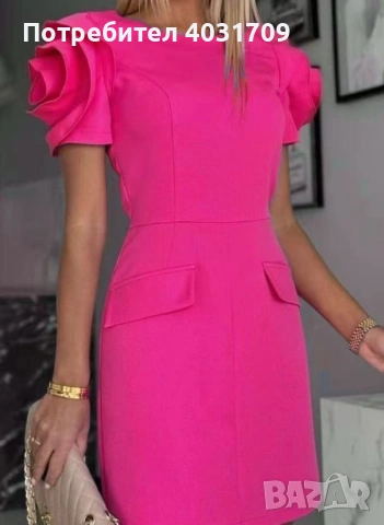 Дамска рокля , снимка 3 - Рокли - 53867032