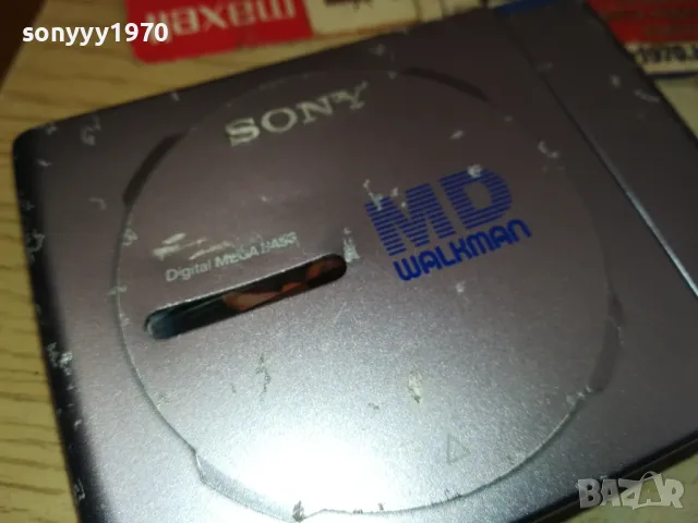 MINIDISC SONY-РАБОТИ С НОРМАЛНА БАТЕРИЯ 1,5В 2611241012, снимка 14 - Радиокасетофони, транзистори - 48109408