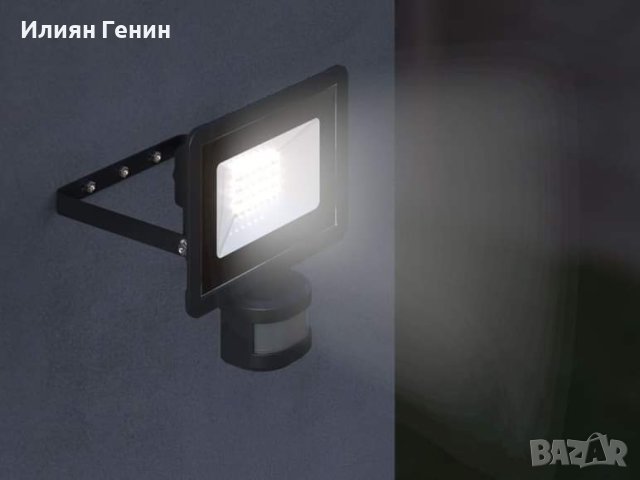 Външен LED рефлектор със сензор за движение, снимка 3 - Лед осветление - 44166462