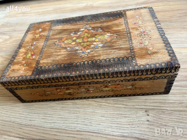 Ретро стари дървени кутии, снимка 6 - Антикварни и старинни предмети - 36857561