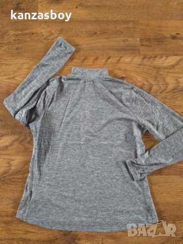 Nike Dri-Fit Element 1/2 Zip Shirt - страхотна дамска блуза КАТО НОВА, снимка 9 - Спортни дрехи, екипи - 35813111