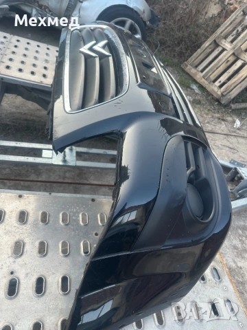 Предна броня за Ситроен Ц2-черна, снимка 2 - Аксесоари и консумативи - 53868997