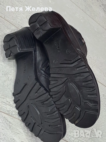 Дамски боти от естествена кожа RIEKER  N36, снимка 9 - Дамски боти - 53204142