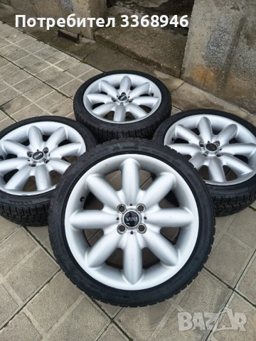 Джанти Mini Cooper 17" 4x100 със зимни гуми 205/45/17