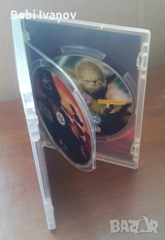 Star Wars Междузвездни Войни III Отмъщението на ситите Бг субтитри DVD + бонус диск 2005, снимка 4 - DVD филми - 50916541
