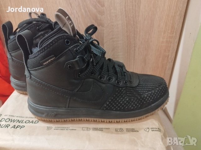 Nike LF1 Lunar Force 1 Black Duckboot Shoes 805899-003 Men, снимка 9 - Маратонки - 52309467