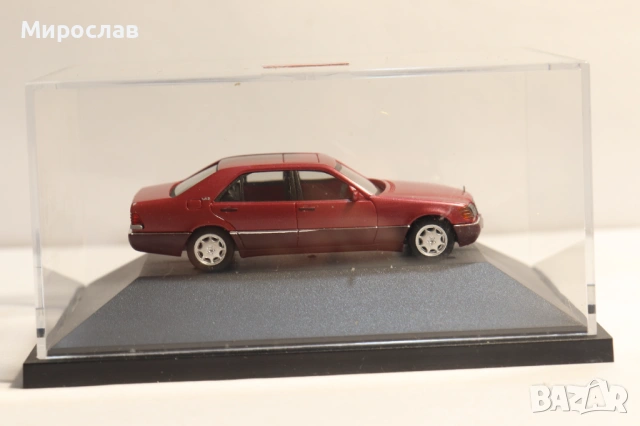 HERPA H0 1/87 MERCEDES BENZ 600 SEL КОЛИЧКА МОДЕЛ, снимка 5 - Колекции - 53303753