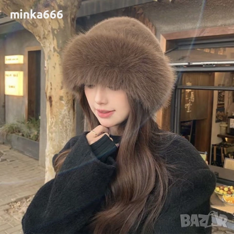 Шапка от естествен косъм