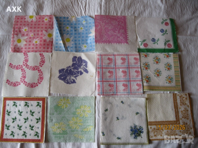 Салфетки колекция, снимка 8 - Други - 38036229