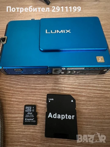 Фотоапарат Panasonic 12Mp, снимка 9 - Фотоапарати - 50714123