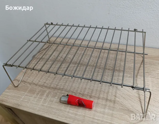 Преносими Неръждаеми Скари 20см. на 30см. Преносима Неръждаема скара, снимка 2 - Скари - 50351416