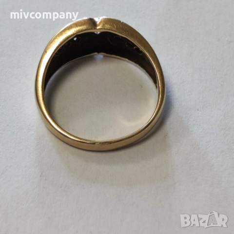 Златен пръстен 3.78гр., снимка 3 - Пръстени - 53737000