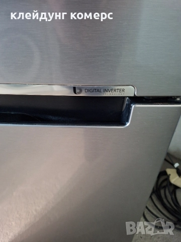 Хладилник с фризер SAMSUNG NO FROST ИНОКС вис.185см. А+++, снимка 4 - Хладилници - 52364584