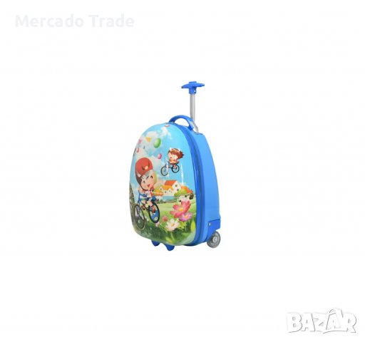 Комплект Mercado Trade, Куфар и раница, За деца, Момче с колело, снимка 4 - Кенгура и ранички - 40184684