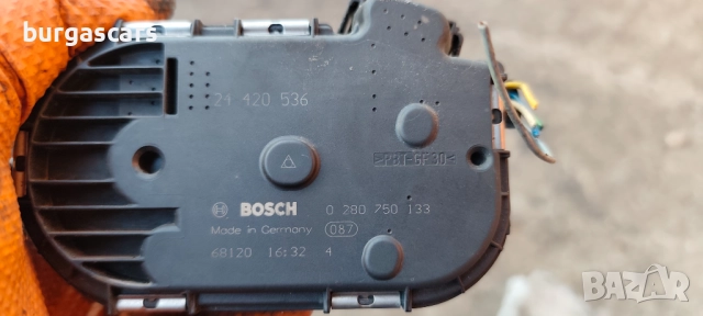 Дроселова клапа 24 420 536 / 0 280 750 133 Opel Meriva 1.4-90к.с. - 120лв, снимка 2 - Части - 52445625