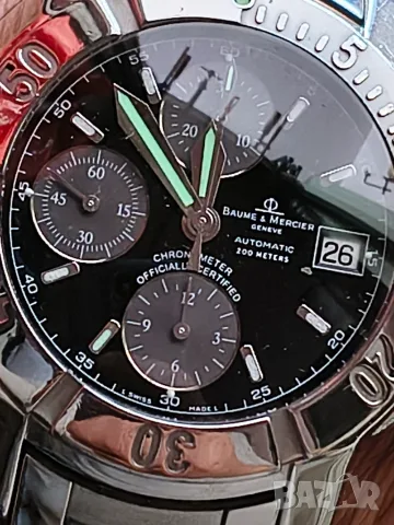 Хронограф Baume&Mercier, снимка 4 - Мъжки - 55372967