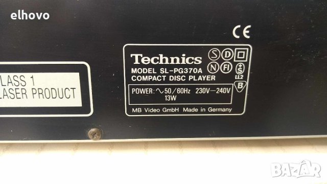 CD player Technics SL-P370А, снимка 2 - Аудиосистеми - 42085660
