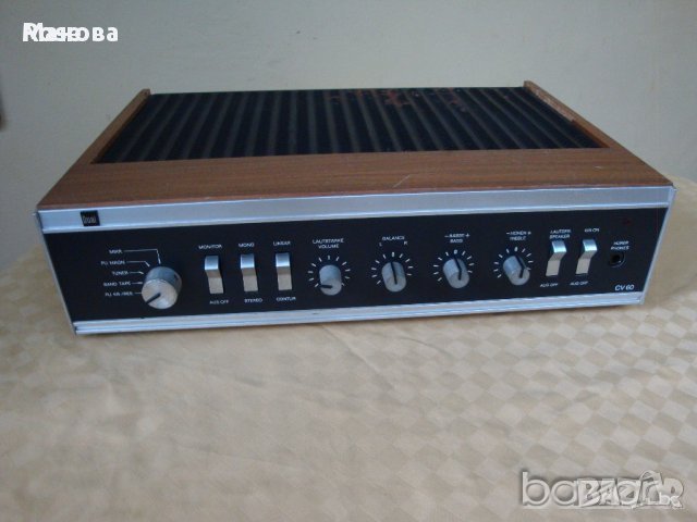 Dual cv-60 - усилвател 1972–1974 , снимка 2 - Ресийвъри, усилватели, смесителни пултове - 44507773