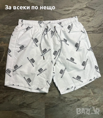 Balenciaga Мъжки Плажни Шорти🩳Плувни Шорти🩳Мъжки Бански Баленсиага - Различни Цветове Код NGHSP65, снимка 6 - Бански - 53843805