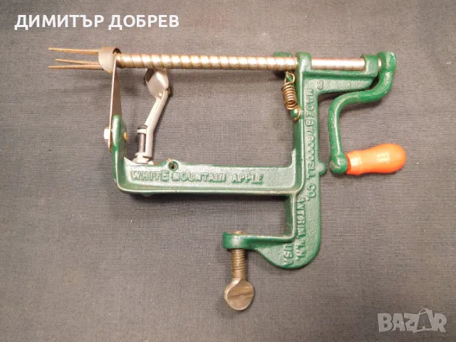 СТАРА РЕТРО НАСТОЛНА БЕЛАЧКА ЗА ЯБЪЛКИ WHITE MOUNTAIN USA, снимка 2 - Антикварни и старинни предмети - 49736746