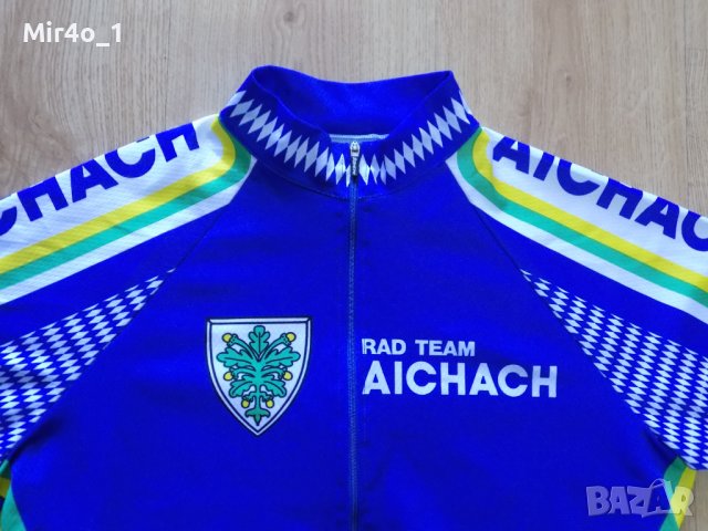 вело джърси santini тениска екип шосейно колоездене мъжко оригинално L, снимка 3 - Спортни дрехи, екипи - 41876878