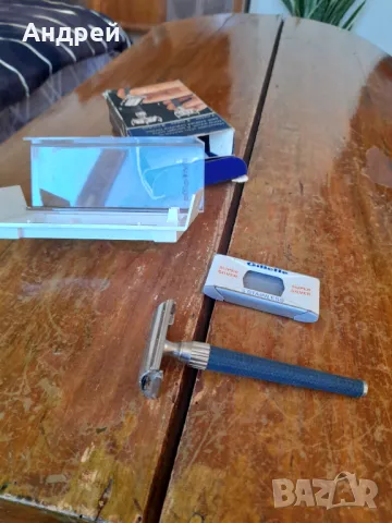 Стара самобръсначка Gillette Super Slimtwist, снимка 4 - Други ценни предмети - 47971059