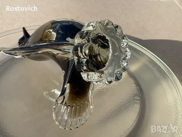 Пингвин, стъкло, PukeBerg Glas Bruk, Швеция., снимка 7 - Колекции - 49421163