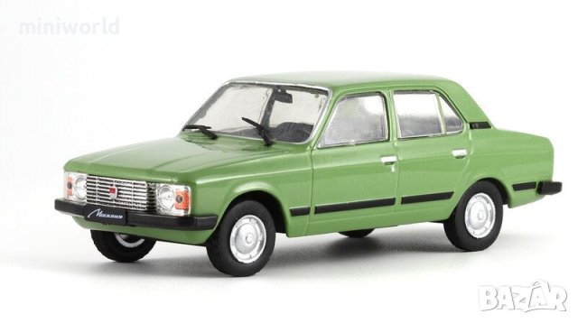 Москвич 3-5-6 1975 - мащаб 1:43 на DeAgostini моделът е нов в блистер, снимка 1 - Колекции - 42324466