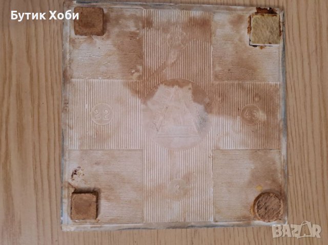Стара декоративна плочка, снимка 5 - Антикварни и старинни предмети - 39250960