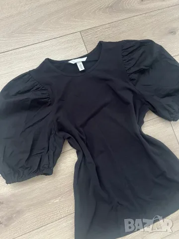 Блуза с буфан ръкав, снимка 3 - Тениски - 47493755