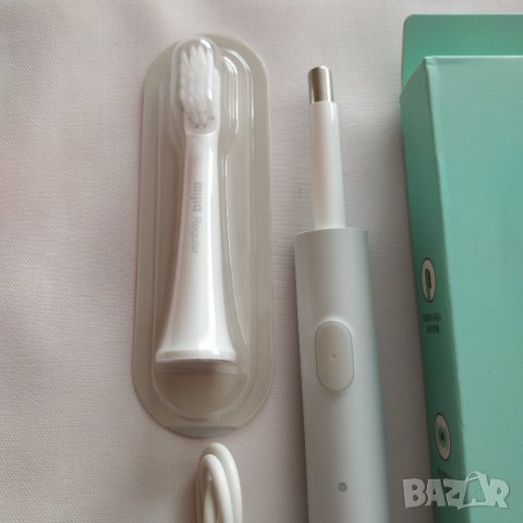 Водоустойчива електрическа четка за зъби Xiaomi T100,USB зареждане,глава за четка, снимка 5 - Други - 35928836