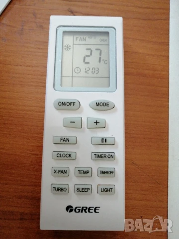Оригинално дистанционно за климатик GREE, снимка 7 - Климатици - 50154483