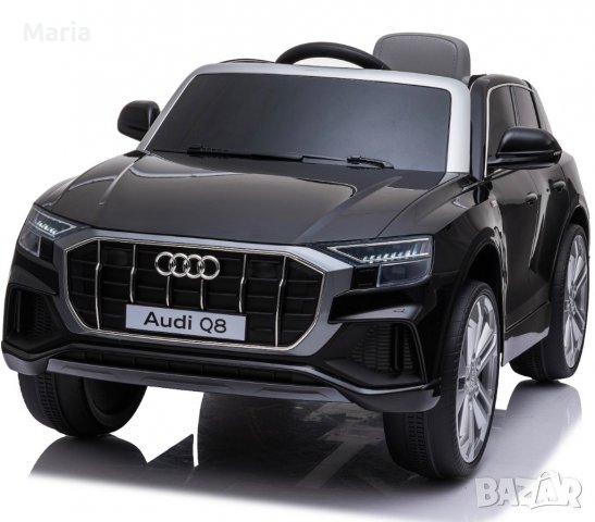 Акумулаторен джип Audi Q8 с меки гуми, снимка 17 - Детски велосипеди, триколки и коли - 38691703