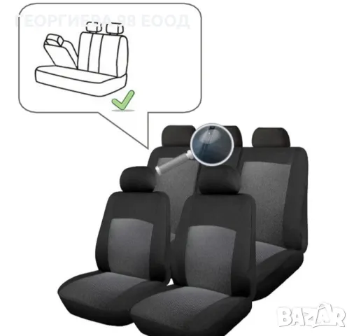 ТАПИЦЕРИЯ ЗА МПС БРАУЗ С ЦИП / 14 ЧАСТИ, снимка 2 - Аксесоари и консумативи - 50251504