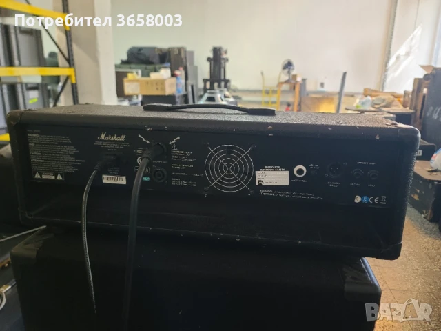 Marshall MB450H 450w хибриден усилвател за бас китара, снимка 8 - Китари - 49418686