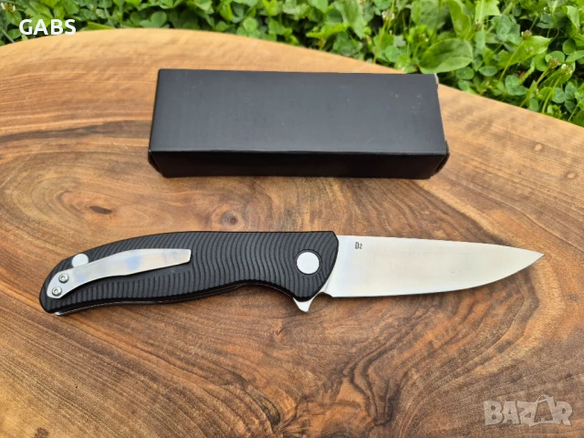 Сгъваем нож SHIROGOROV,стомана D2,SH202, снимка 2 - Ножове - 51053029