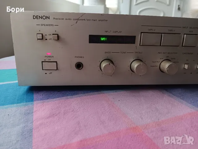 DENON PMA 730 Усилвател, снимка 2 - Ресийвъри, усилватели, смесителни пултове - 48492583