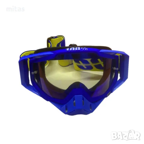Очила / Маска за крос каски 100% MX RACECRAFT - Вело, Мото, Ел. скутер, снимка 8 - Аксесоари за велосипеди - 47359276