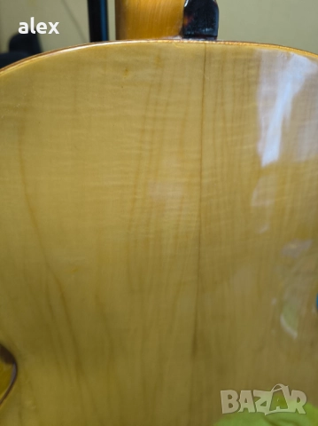 Арчтоп китара Hofner Senator guitar - 1960 - natural maple finish, снимка 7 - Китари - 51932786